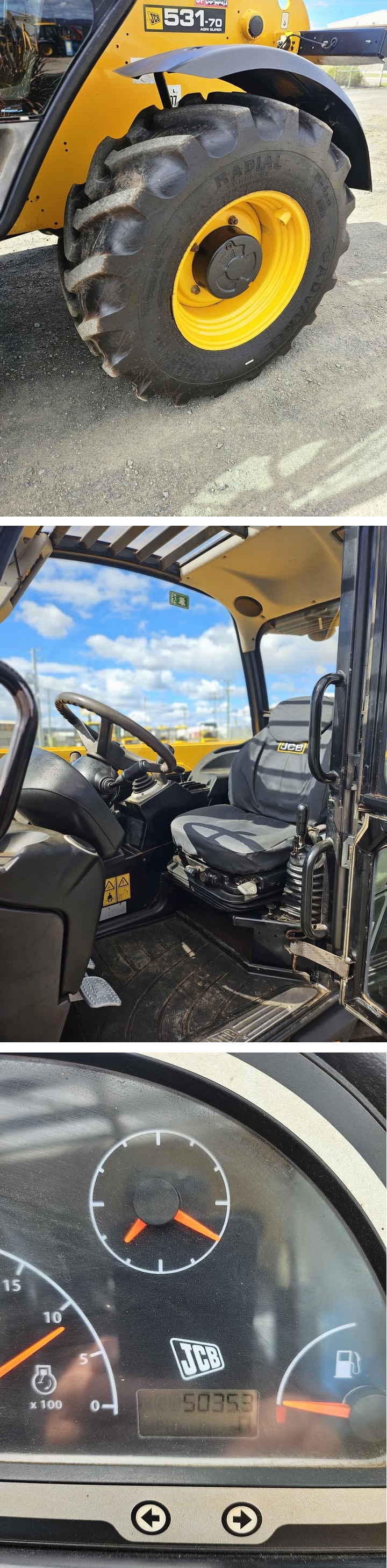 2012 2012  JCB 531-70 Agri Super telehandler Telehandler for sale